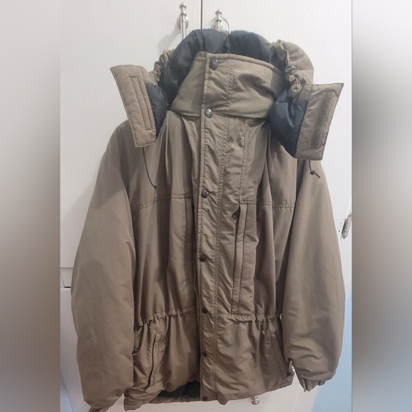 VTG North Face Jacket Men's Puffer Nylon Down Parka Jacket/Coat Hooded • M-XL - Picture 2 of 9